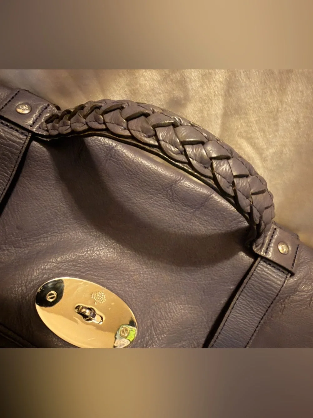 Authentic Mulberry Alexa Slate Purse - Picture 4 of 14